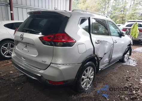 2017 Nissan Rogue Sv из США, поврежденный, VIN 5N1AT2MT8HC873416